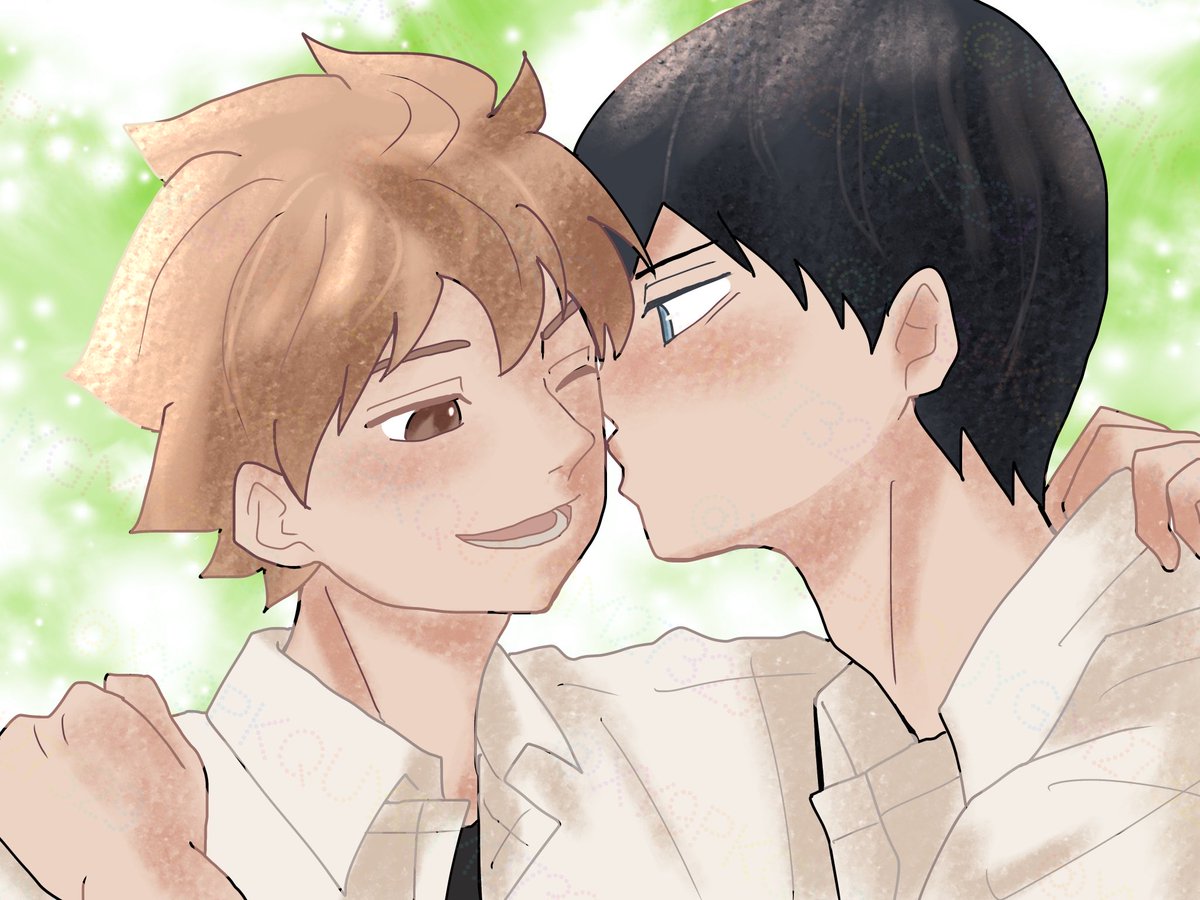 今日は描けなかったので再掲
千枚ぐらい前の絵
#影日
#kagehina