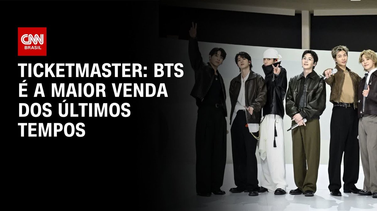 BTS domina vendas e é mencionado pela CNN Brasil com a maior