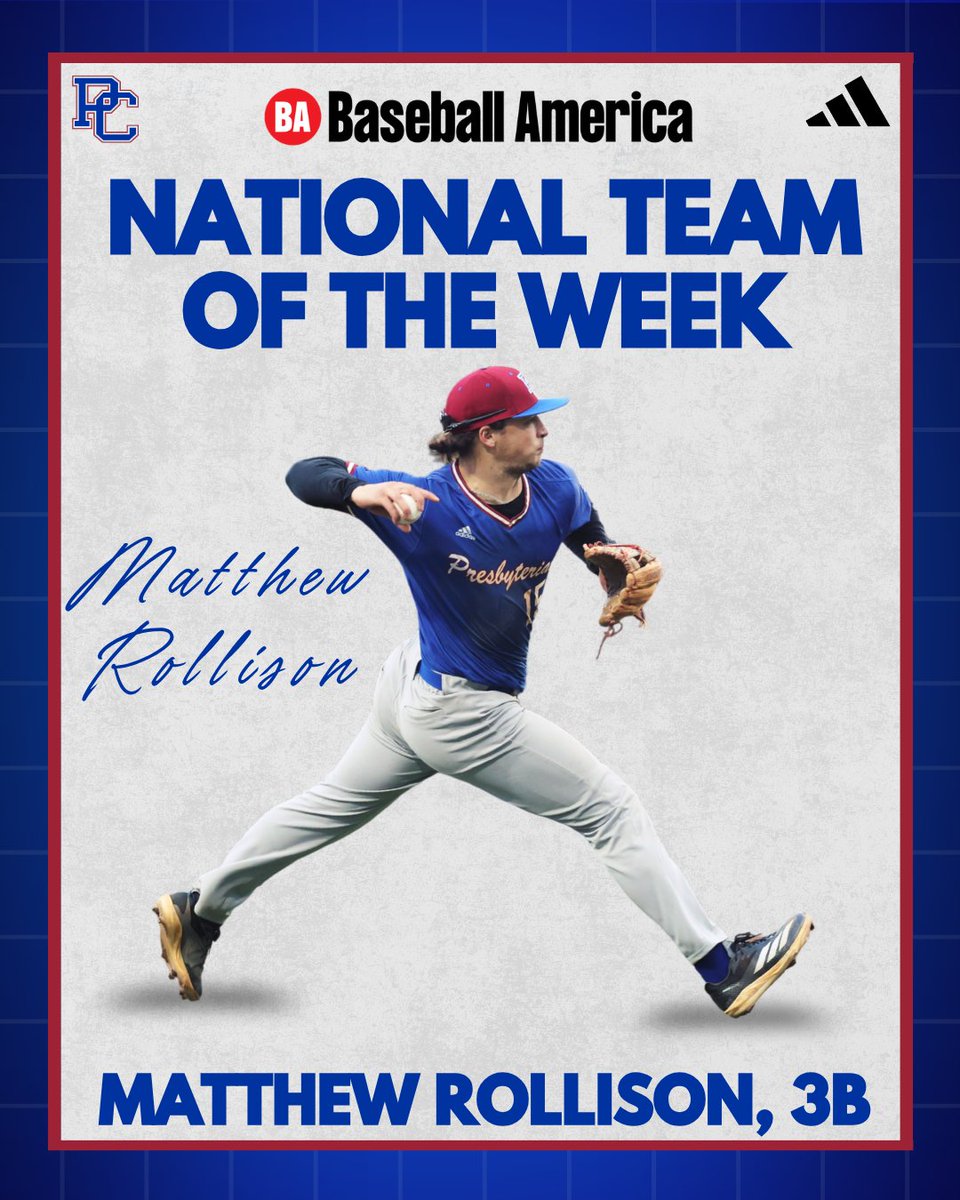 Presbyterian College Baseball tweet media