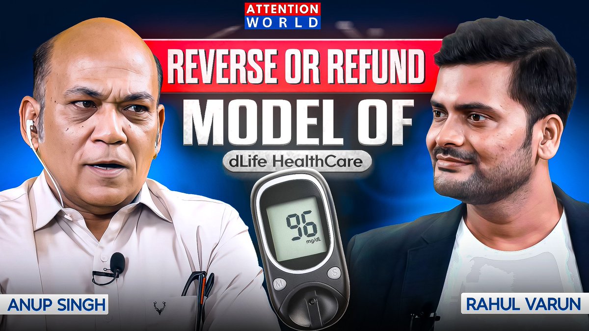 Anup Singh - Founder CEO dLife Healthcare Pvt Ltd tweet media