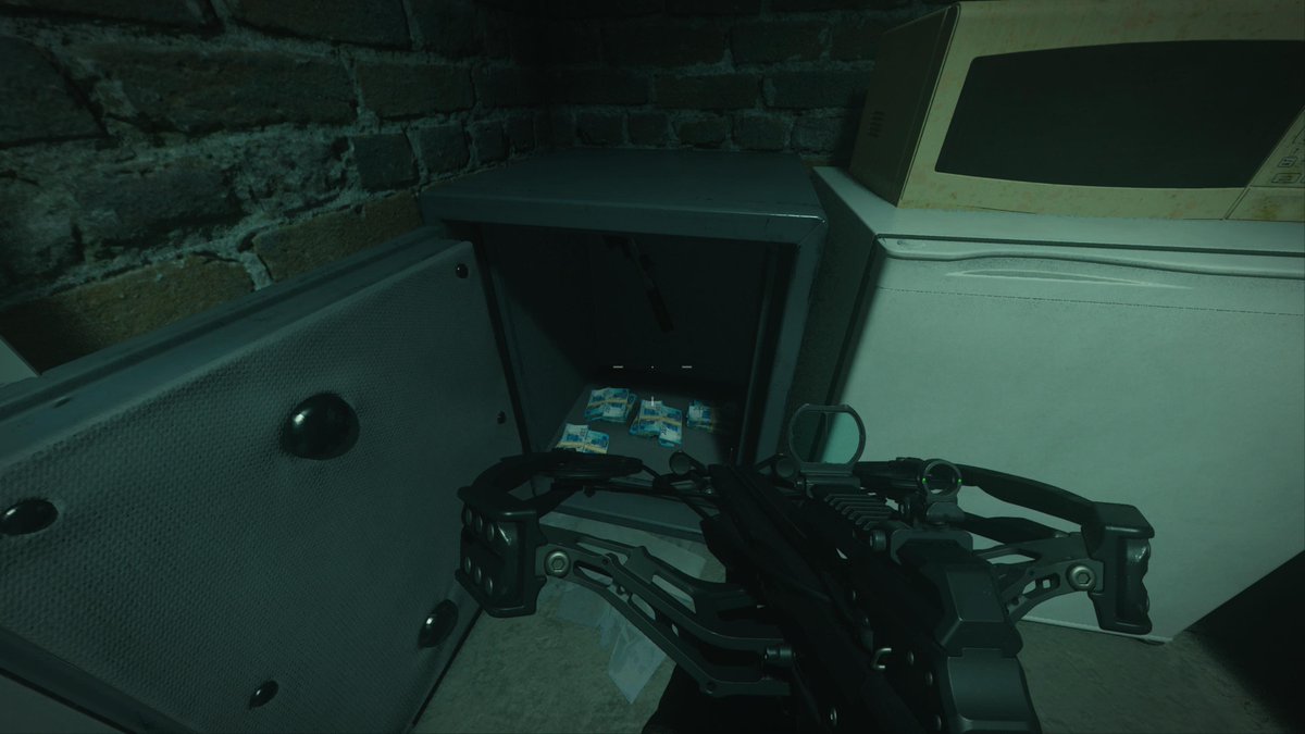 Kuma_gorou_o's tweet image. 「エル・シン・ノンブレ」と「孤軍奮闘」にある計3つの金庫を開けても『怪盗』トロフィー解除されず😢🏆⤵︎⤵︎  詰みました。。
#CODMW2