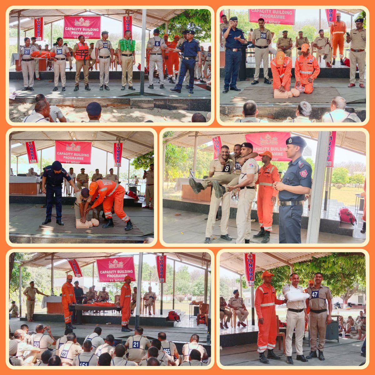 11NDRF's tweet image. #11NDRF
🔸 Conducted Capacity Building Programme
🔸 Venue: RPSF Training Centre, Gorakhpur (UP)
👥 Participants: RPSF trainees and staff
🛡️ To enhance disaster preparedness, and mitigation capabilities of the stakeholders
#BePrepared #BeSafe
#NDRF4U 🇮🇳
@NDRFHQ
@ManojKu21690089