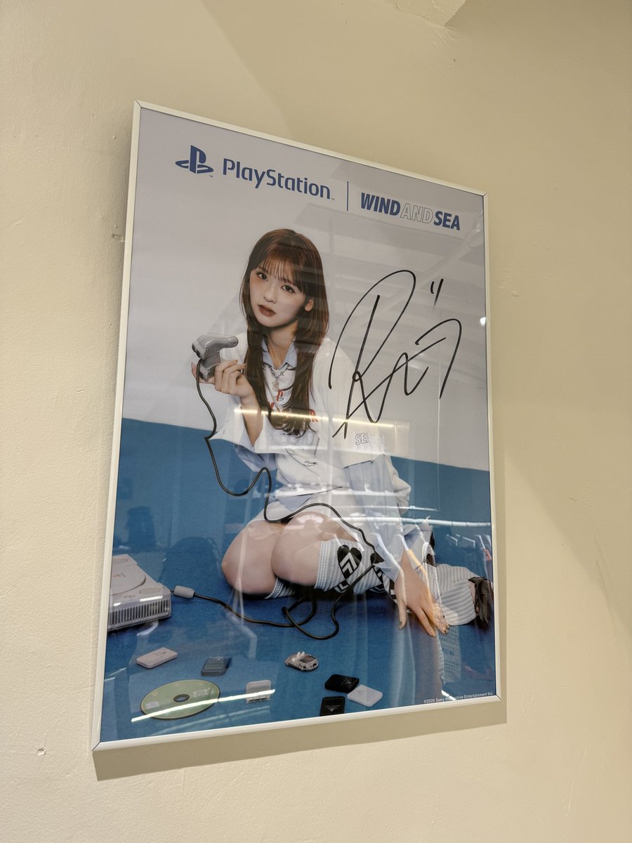 rancham87's tweet photo. 蘭ちゃんが大きく飾られていて嬉しかった☺️🩷

 #windandsea #石井蘭 https://t.co/A8p4qGm4En