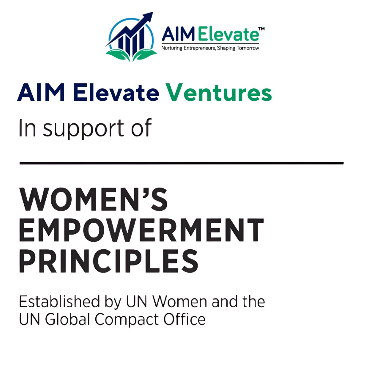 AIMElevate's tweet photo. AIM Elevate Ventures in support of WEP https://t.co/HJotiSQL9T