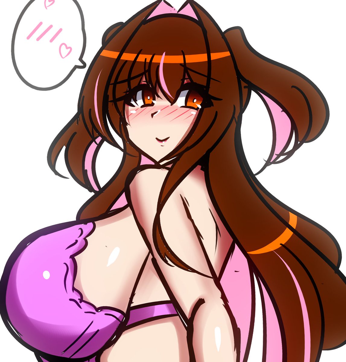 うちの子ましろちゃん(地雷系)。
通常のましろちゃんとは違って変身ヒロインにはなれないと思います… 