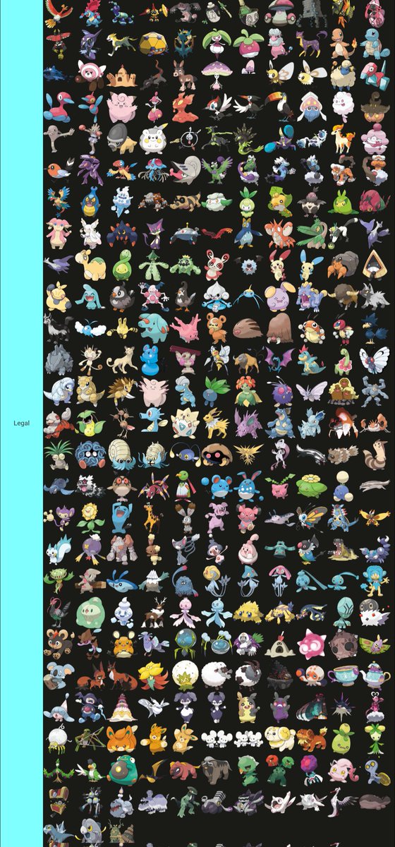 HoshinoGabb's tweet photo. Tier list de todos os pokemons (menos o Garchomp Z, eu acho) https://t.co/G2UjzEfwrd