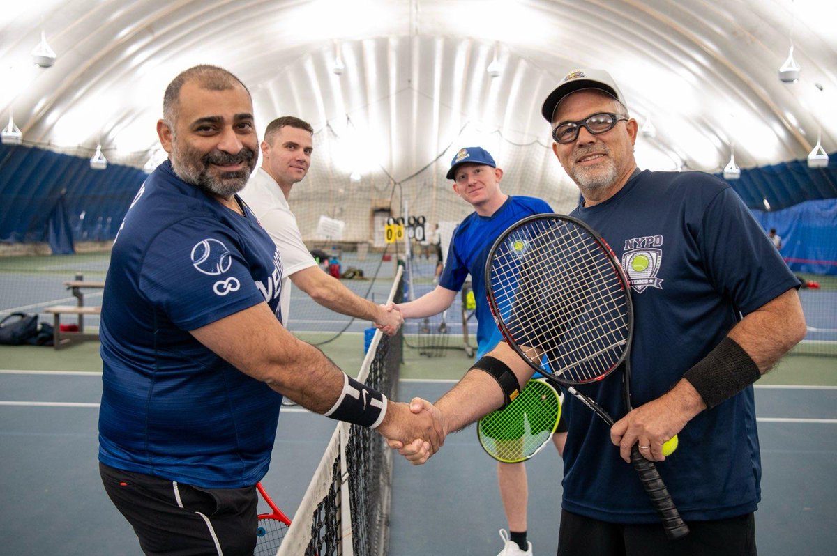 The NYPD Tennis Association held its 1st Annual Blue Shield Classic Doubles Tournament back in March. They brought together 1st responders, their family, friends, &amp; other tennis community organizations for a one-day competition that furthered unity, camaraderie, health &amp; wellness
