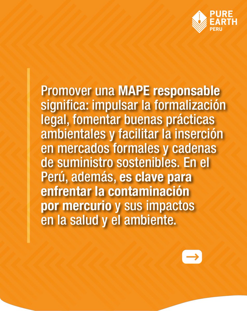 PureEarthPeru's tweet image. (2/2) En Pure Earth Perú trabajamos para impulsar una MAPE responsable y sin mercurio. Conoce más sobre nuestra labor, en alianza con @BrilliantEarth, aquí: pureearth.org/.../help-women… 
#MAPE #PureEarthPerú #PureEarth #PerúLibreDeMercurio #ProtegiendoElPlaneta #MineríaResponsable