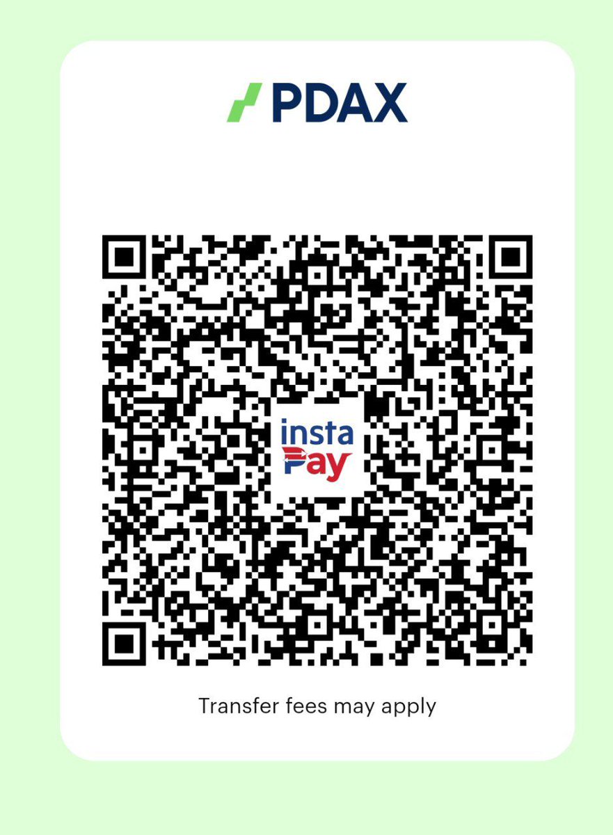 calev1234's tweet photo. No more waiting, no more hassle.
Just scan, send, and you’re good to go. Instapay QR makes cashing in on PDAX smoother than ever. https://t.co/FHMnMdDTNw
