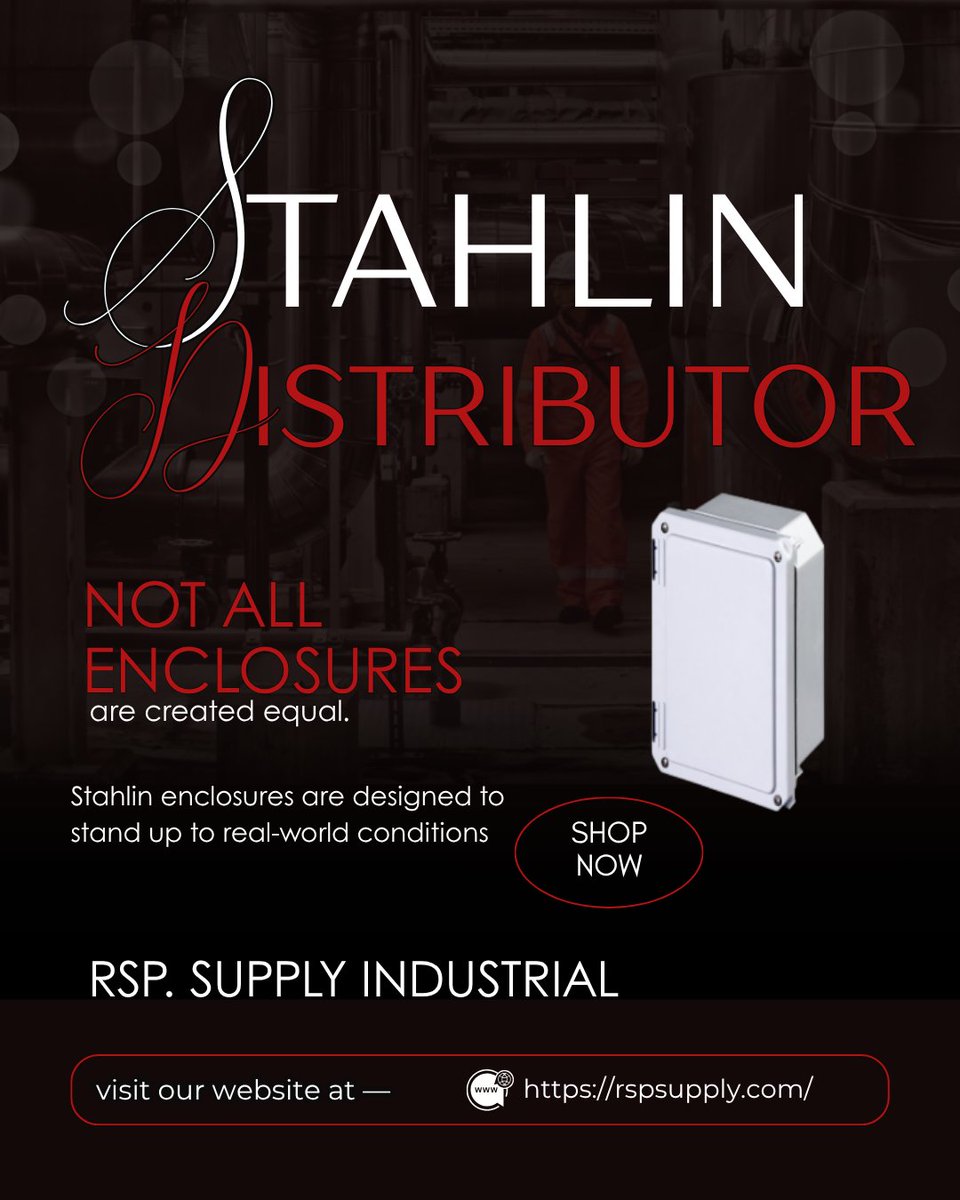 RSPSupply's tweet image. Some equipment choices don’t seem big until they are...

Stahlin enclosures are built to handle harsh conditions and keep your systems protected when it matters most.

Questions on what works best? We’ve got you

#RSPSupply #Stahlin #IndustrialSolutions