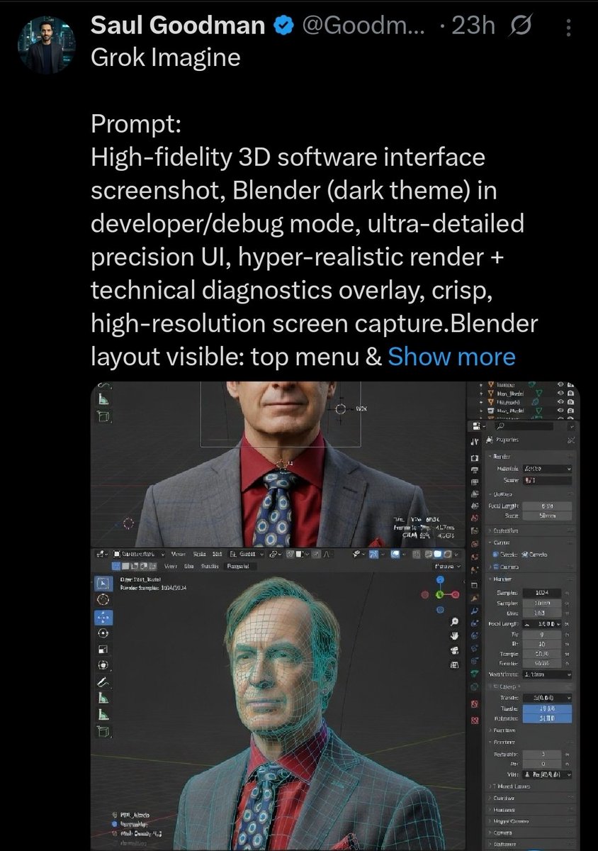 Is this a 3D model? tweet media