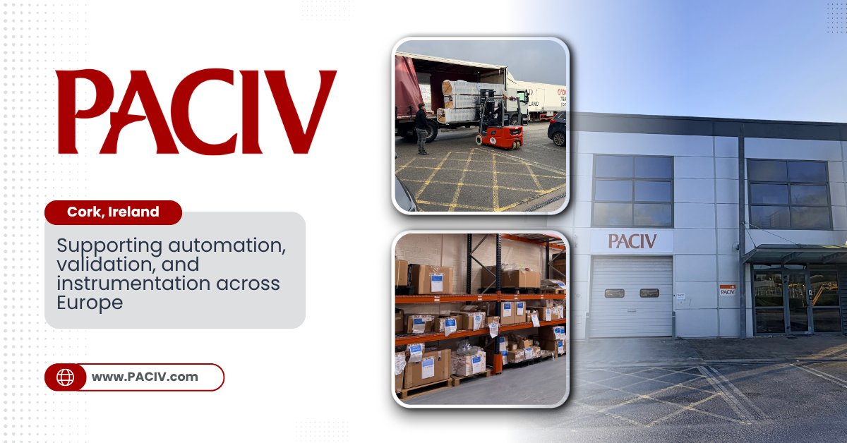 PACIVGroup's tweet photo. What does strong project support look like in Europe?
At PACIV Europe, our Ireland office in Cork plays a key role in supporting automation, validation, and instrumentation services across the region.

Learn more at https://t.co/qe2MGNGwjz or contact us at infoire@paciv.com. https://t.co/yQ3ofPz9qC