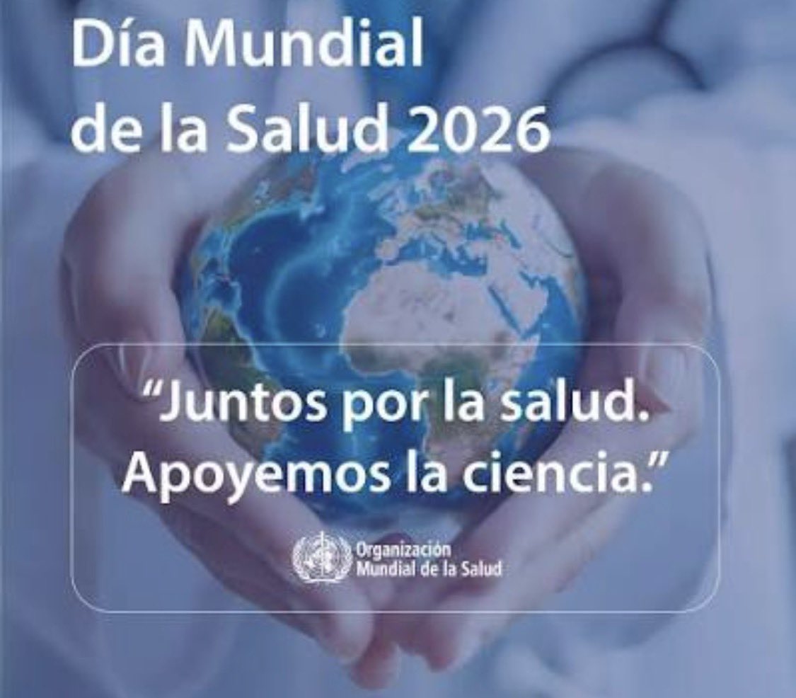 FPetersenA's tweet photo. Hoy día mundial de la salud es un buen momento para volver a valorar nuestra salud como el don más preciado que tenemos y que debemos cuidar . La ciencia es el gran aliado no los mitos ni las ocurrencias . https://t.co/fdvcNjbVJx