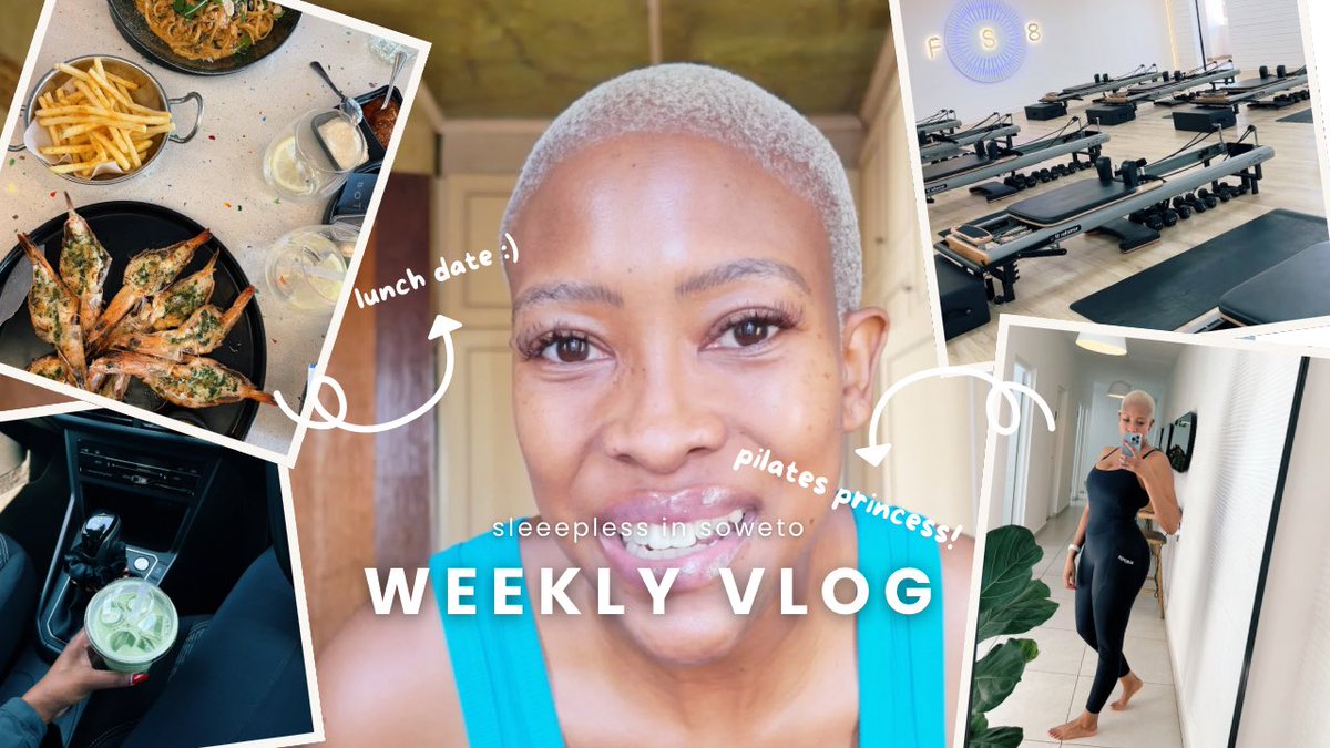 TwiggyMoli's tweet photo. VLOG: IN MY PILATES ERA - TRYING OUT TWO DIFFERENT STUDIOS + LUNCH + LOTS OF YAPPING ๐ง๐ฝโโ๏ธ๐
https://t.co/CsM56zjlDn
#SleeplessInSoweto #YouTubeZA https://t.co/sRW2RMMY55