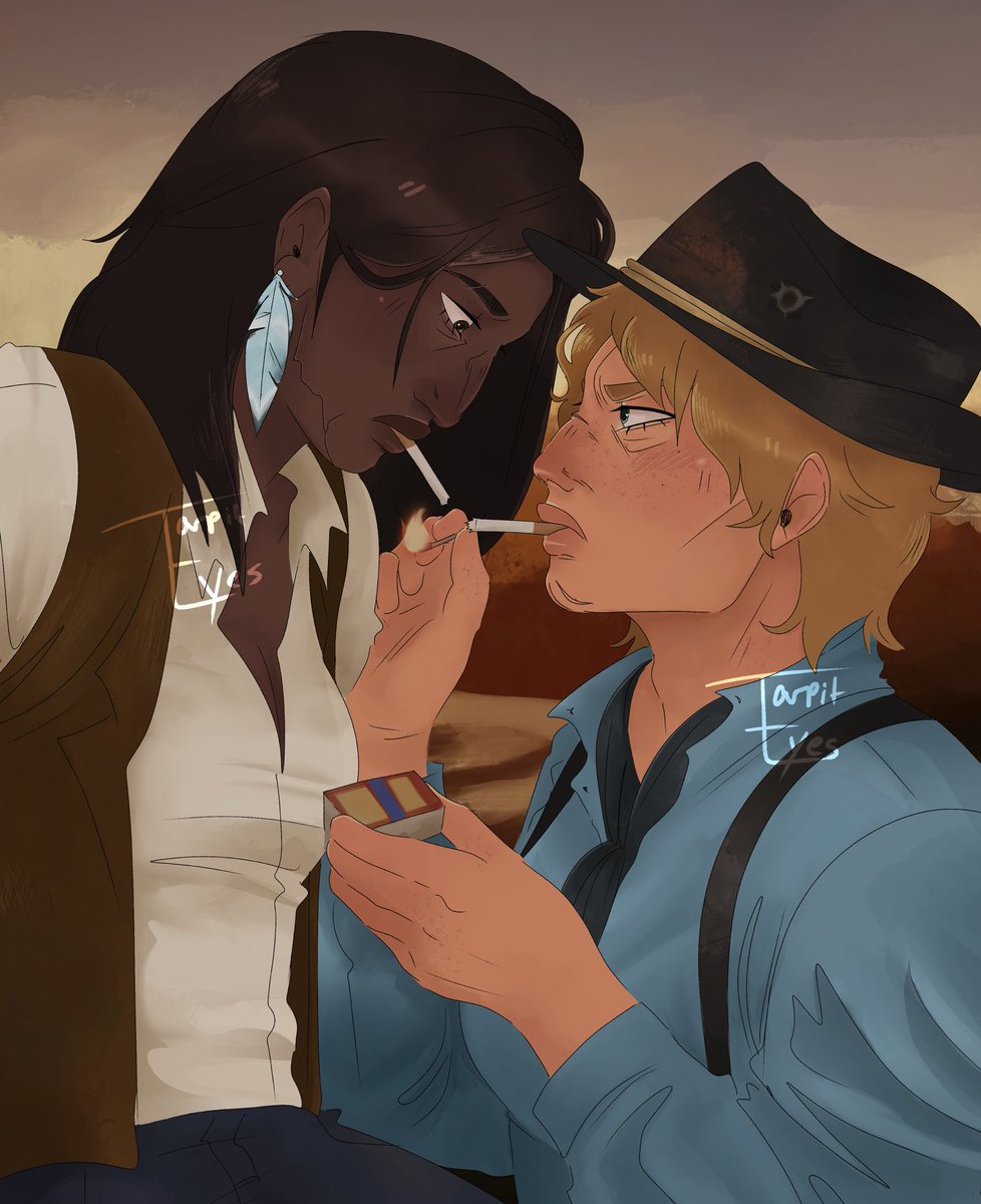 girl give her some SPACE!! DAMN!! #charthur yuri who cheered #rdr2 #arthurmorgan #charlessmith #reddeadredemption2