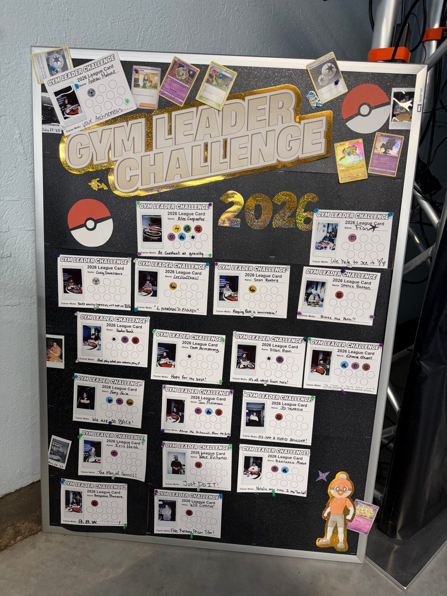 FullGripTCG's tweet photo. Full Grip's weekly tournaments will enact the ban early, starting this Thursday. Dimension Valley is already pinned to the board 🫡 https://t.co/pxhae5wcOT