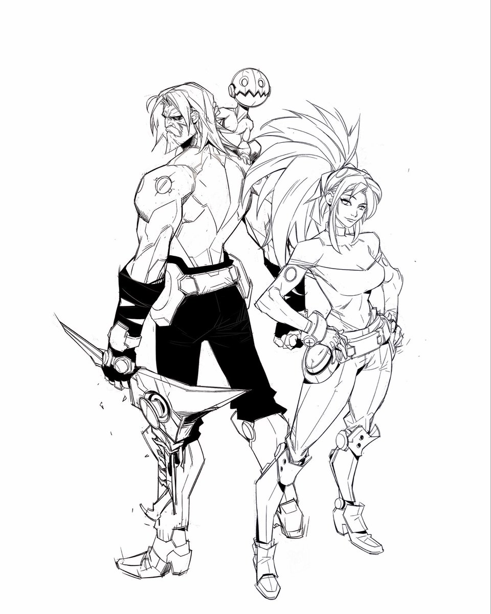 Hichamhabchi's tweet image. Honored to be part of the final chapter for the Ghost Pepper issues.

Big thanks to the amazing @ludolullabi &amp;amp; @Ben_Abernathy for the opportunity to contribute to this story.

Go check it out, it’s a fantastic comic! 🎉
#comics #characterdesign