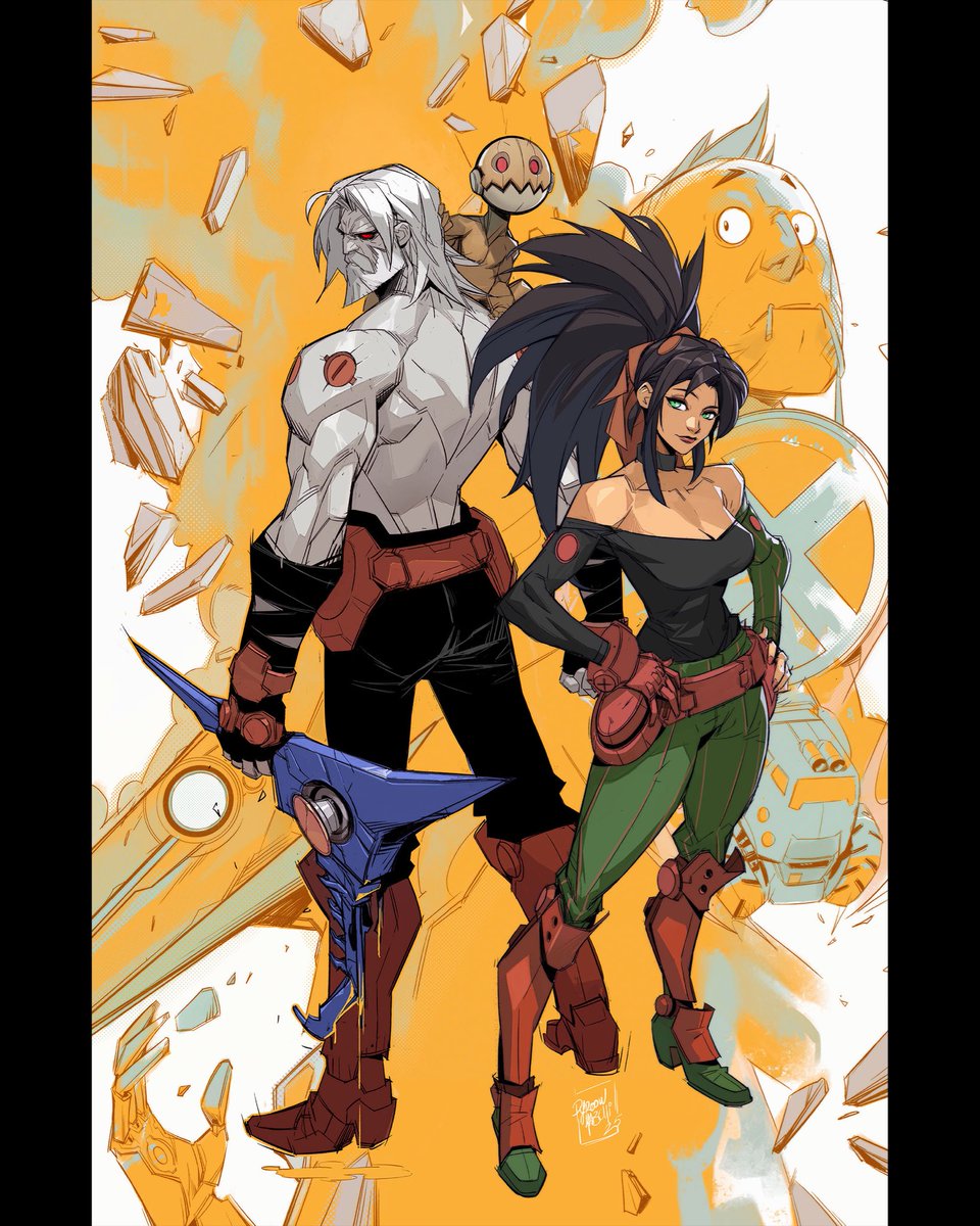 Hichamhabchi's tweet image. Honored to be part of the final chapter for the Ghost Pepper issues.

Big thanks to the amazing @ludolullabi &amp;amp; @Ben_Abernathy for the opportunity to contribute to this story.

Go check it out, it’s a fantastic comic! 🎉
#comics #characterdesign