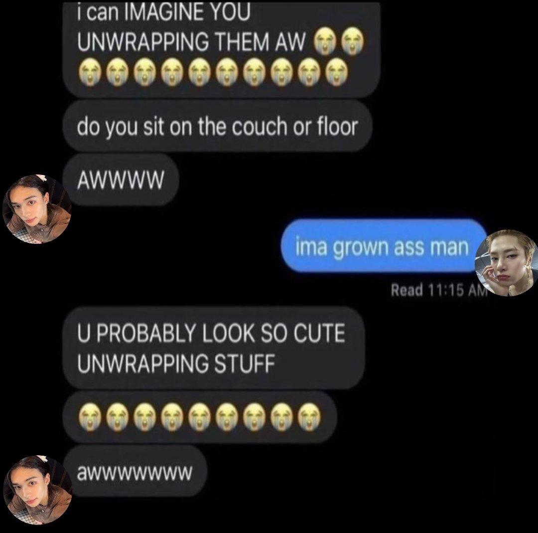 Hyunin on my phone tweet media