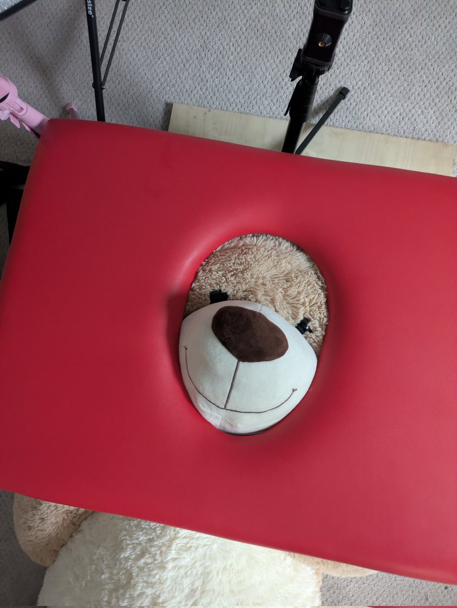 cruelworship's tweet photo. The smile everyone has after taking a nose full of my gas 😂

Who wants to be turned into my teddy bear? 😏 https://t.co/Ib5o1OSxkx