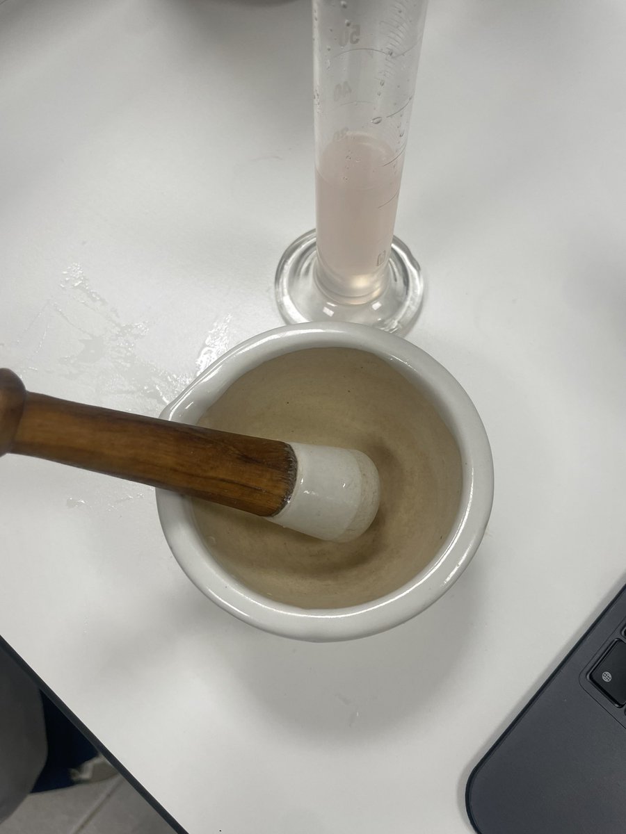 pharmaD21's tweet photo. First drug preparation in pharmacy college 💊 https://t.co/wcD4siVzxg