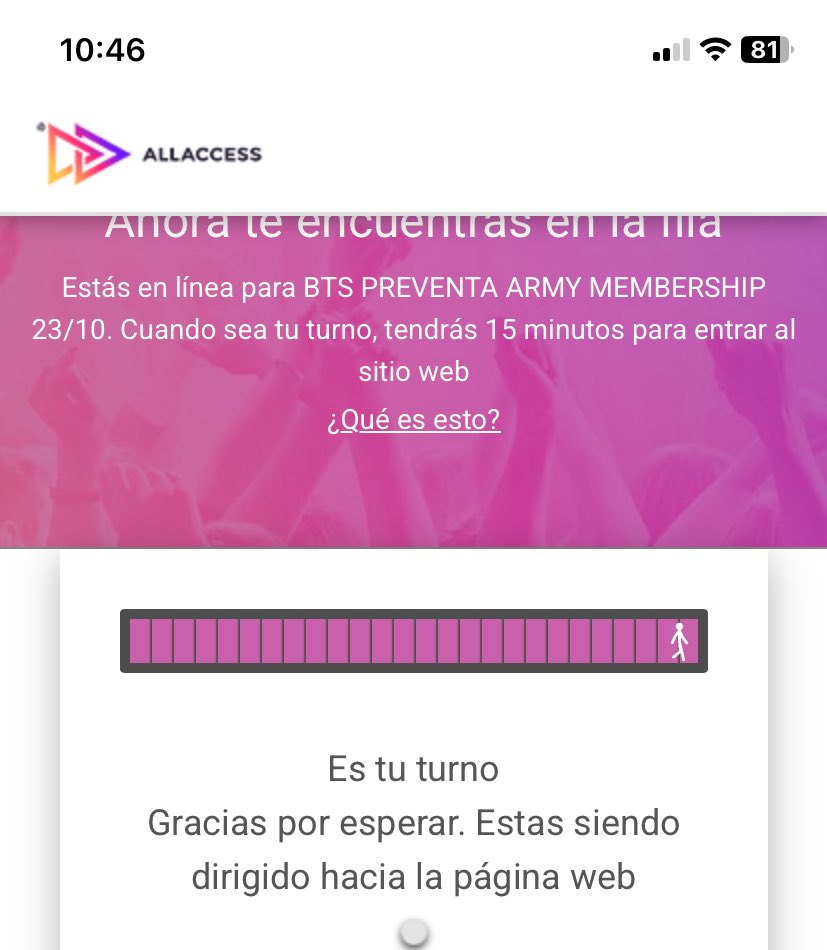 Rulitosn_t's tweet photo. entre como 3 veces a comprar entradas, al final el truco era entrar 9:27 a la preventa!!  #arirang #Allaccess #PreventaBts https://t.co/xojV1VKt48
