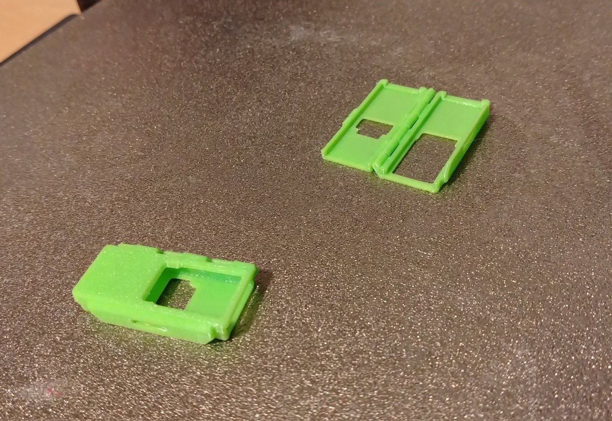 duca_400's tweet image. 引っ張り強度向上とプリントしやすさのために少し形状変更
プリント時間は0.15mm積層で1個8分程度
これで明日使ってみて問題なければprintablesに公開します☺️
#FreeCAD
#PRUSA
#molex