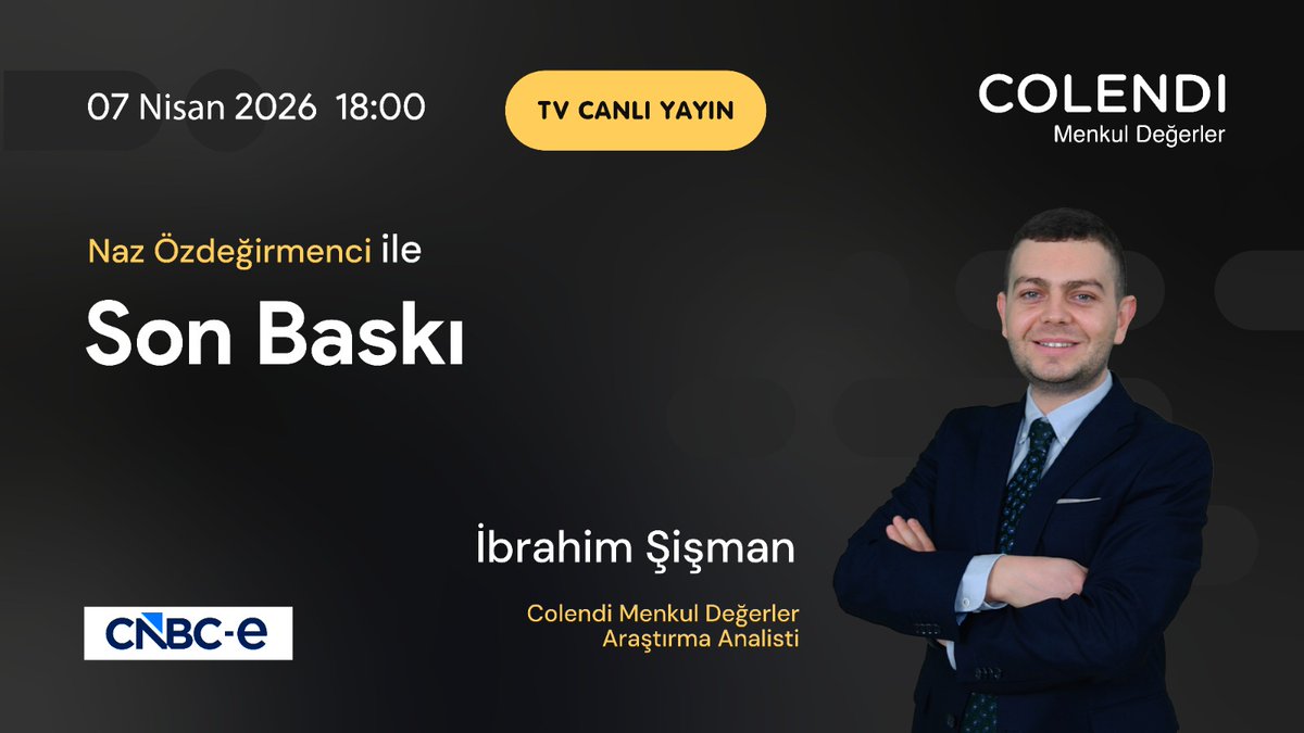 Colendi Menkul tweet media