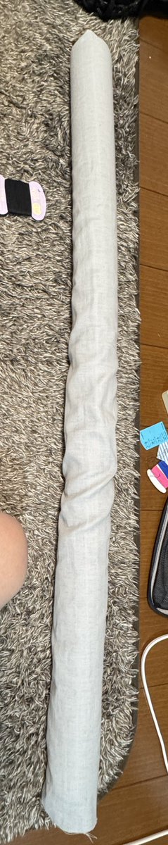 120cmほど手縫いした
これを後、2回する