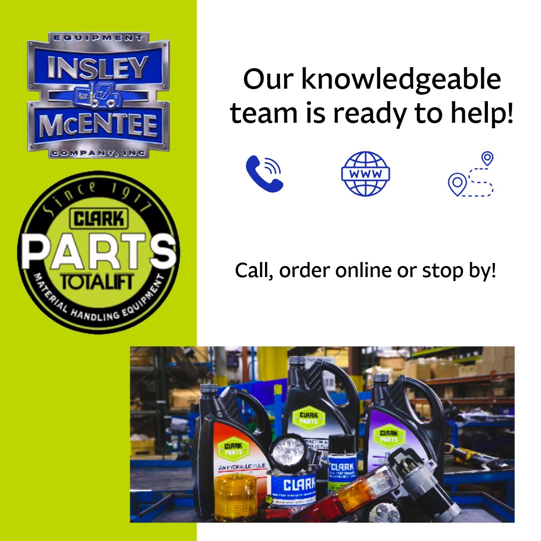 InsleyMcEntee's tweet image. We have the parts you need at a fair price! Visit our website at insleymcentee.com to view our online catalog! #KeepItRunning #GenuineParts