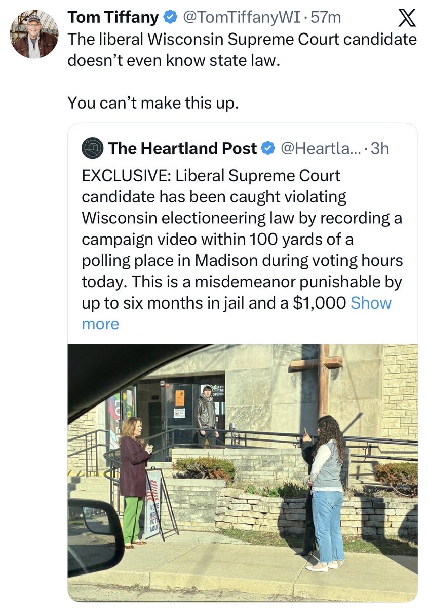 DanRShafer's tweet photo. They can, and are, making this up.
Embarrassing for the presumptive Republican nominee for governor to fall for this kind of ginned up foolishness, but what should we really expect from someone who voted to overturn a free and fair election in 2020? https://t.co/Dc3DXajNOq
