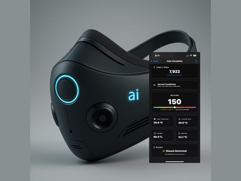 iShailesh_K's tweet photo. Hey Nithin, Its a brilliant initiative.

We are working towards the same goal to make the AQI hyperlocal via our wearable Securio. Securio is a first of its kind wearable that gives biological context (Body Skin temperature, Posture) and environmental context (AQI, ambient temperature, humidity) in real time. We are making an intelligence fabric around it where each wearable acts as data node and we can weave a street level intelligence. We are working on safest route rather than fastest route.