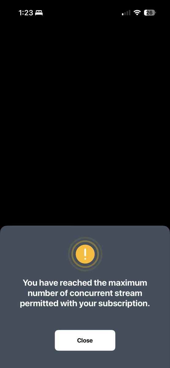 suryatonin's tweet photo. Hi @SonyLIV , I’m watching on only one device. I’ve yearly premium. Why does this keep happening when i try to stream on my second device? https://t.co/AuPPQOKR1Y
