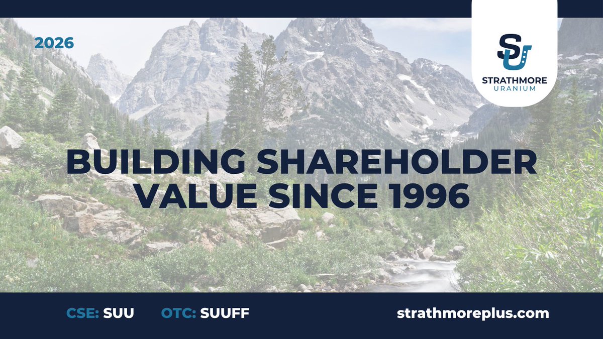 Strathmore Plus Uranium Corp. tweet media