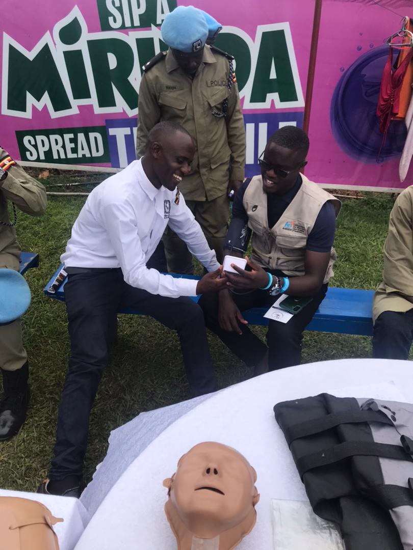 AiWsdp's tweet photo. As the lead agency, we were honoured to have the Marine Police Department present at the first-ever Swimming Competition

We sincerely appreciate their leadership, coordination and continued commitment to strengthening the drowning prevention efforts🇺🇬

Photo credit: @reachahand https://t.co/kYMJ1yOcZh
