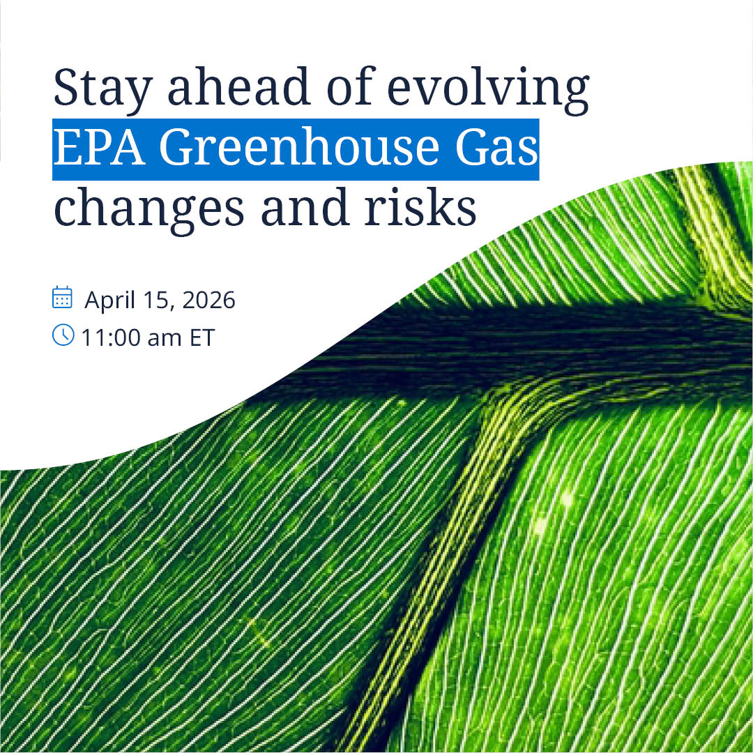 DLA_Piper's tweet image. With EPA’s endangerment finding repeal, compliance and enforcement expectations may change.

On April 15, DLA Piper breaks it down in plain language for legal and compliance leaders.

➡️ Register to join this roundtable discussion: spr.ly/6011B6vhft

#EPA #GreenhouseGas