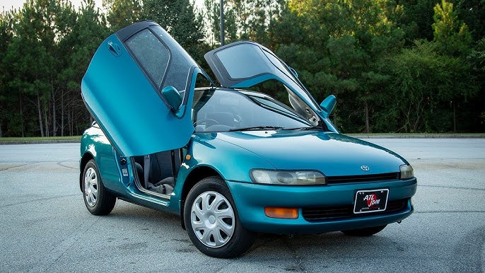 BunkyAndFunky's tweet photo. @sauvret I've always been a big fan of the Toyota Sera. 

Underrated gem of a little car. https://t.co/E3cSzzrSrH