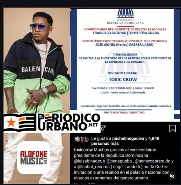 <a href="/informando_rd7/">INFORMANDO</a> Pero Crow es fanático de Abinader cuando le conviene.
Charlatán.