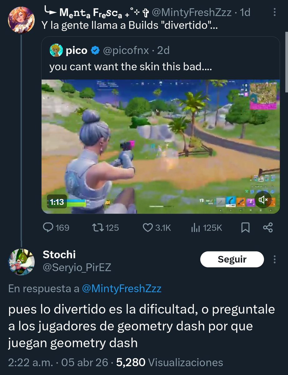 Pendejadas de la comunidad de Fortnite tweet media