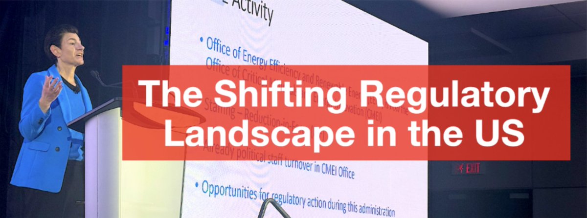 HRAI_Canada's tweet image. Samantha Slater, Senior VP of Government Affairs at the AHRI, spoke at the @CMPXShow about the shifting regulatory landscape in the U.S. and what the implications are for the #HVACR and water heating industry in Canada: hrai.ca/newsletter/ses….