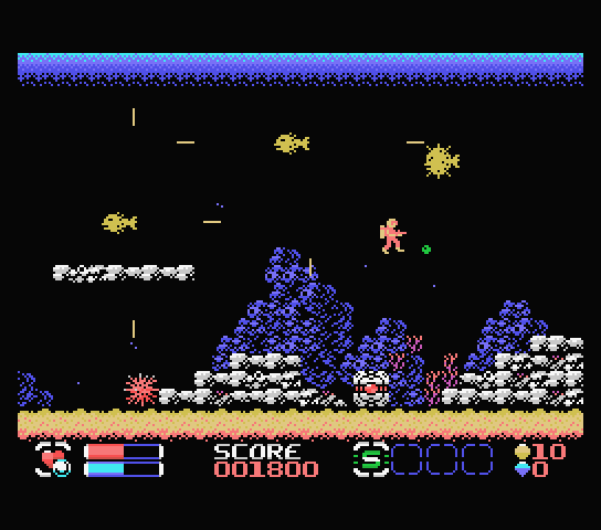 Supmsx's tweet image. Mutants from the deep
#MSX #MSXWorld game of the week
This is really a good STG with a wink to the Gradius series, explore the deep sea with its dangers, face many bosses and get back to the surface🧜‍♀️