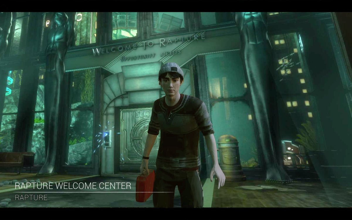 BioShock4DBD's tweet photo. HOLY CRAP BioShock's Rapture for the 10th Anniversary LESGOOOOO 🌊🐟🏙️ https://t.co/Sr8kDIBZHa