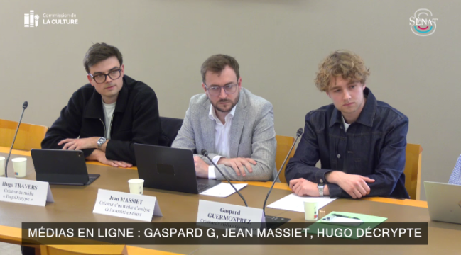 satellifax's tweet image. Création de contenus : "sur les 43M€ versés au CNC par Google et Meta, seuls 3M€ sont refléchés" (Gaspard G)

➡️ satellifacts.com/news/actualite…

#audiovisuel #creatoreconomy #contenus #créateurs #audition