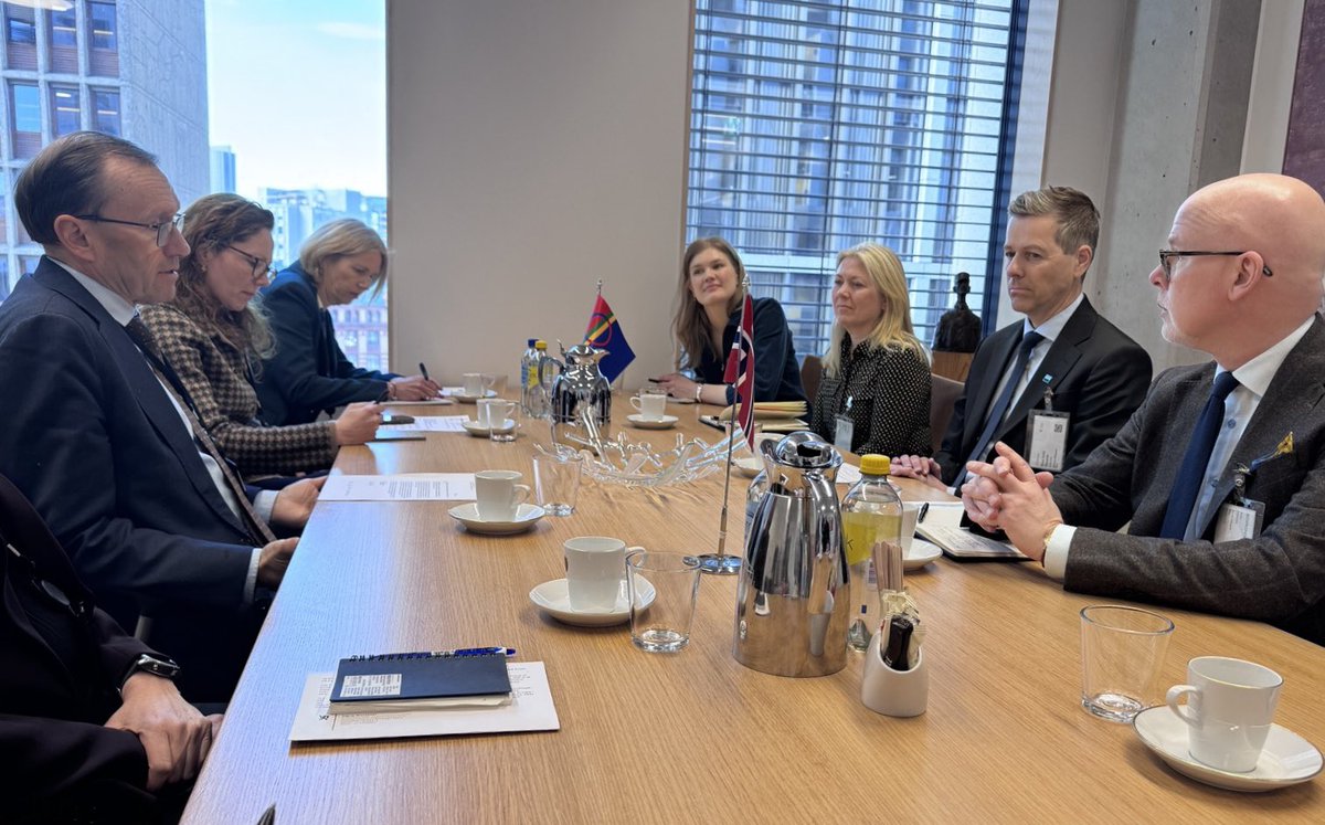 Freedom of navigation is a cornerstone of international law. I appreciate the dialogue with <a href="/KAHareide/">Knut Arild Hareide</a> and <a href="/Rederiforbundet/">Rederiforbundet</a> on the serious consequences of the closure of the Strait of Hormuz for both global trade and the stranded seafarers and vessels.