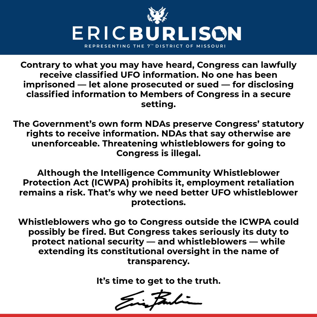 Rep. Eric Burlison tweet media