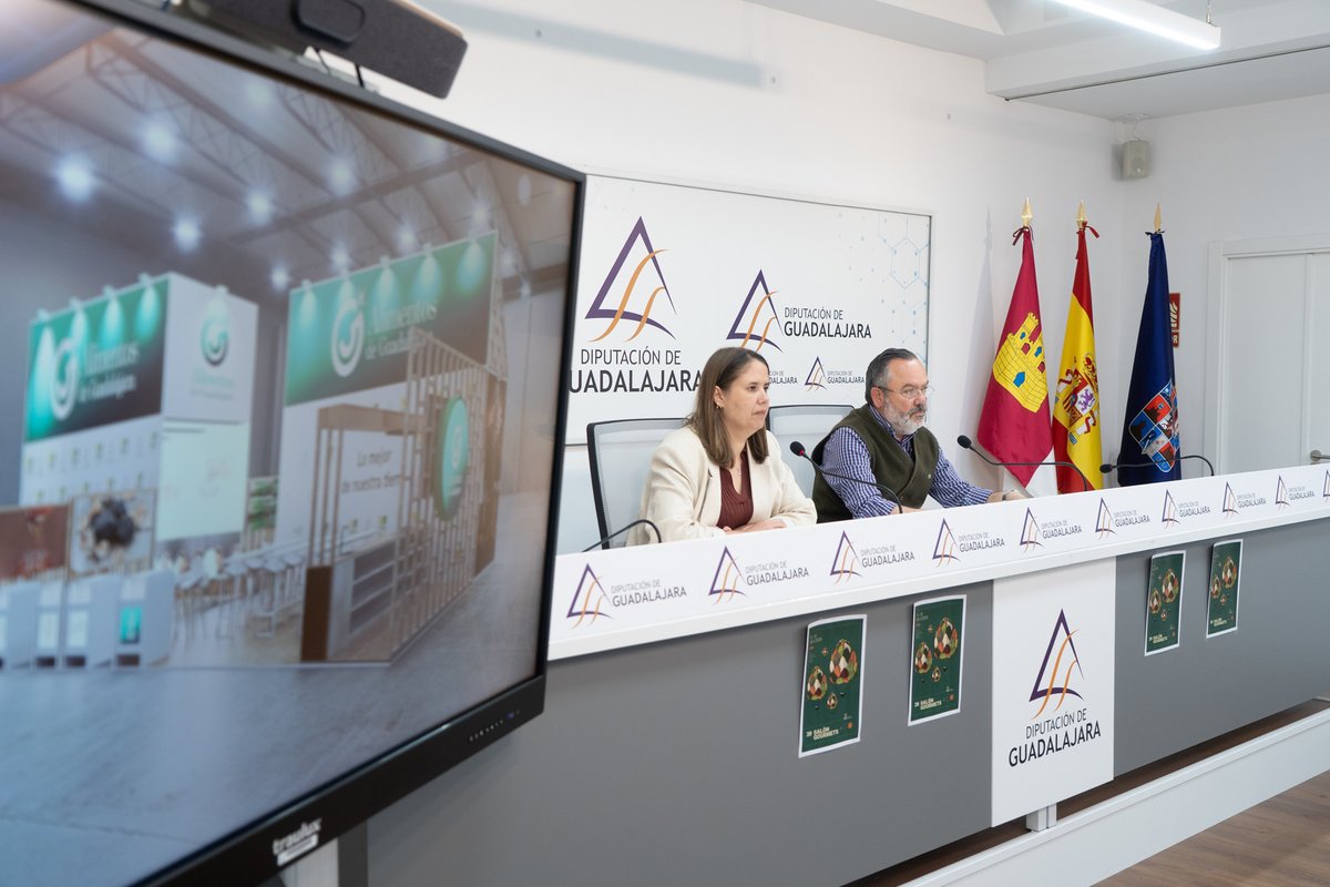 Guadared_info's tweet photo. La Diputación impulsa a 22 empresas en el Salón Gourmets 2026 para promocionar los productos de Guadalajara via @Guadared_info
👉https://t.co/xReL0J1YiC @dipguadalajara @GrupoGourmets #GuadaRed