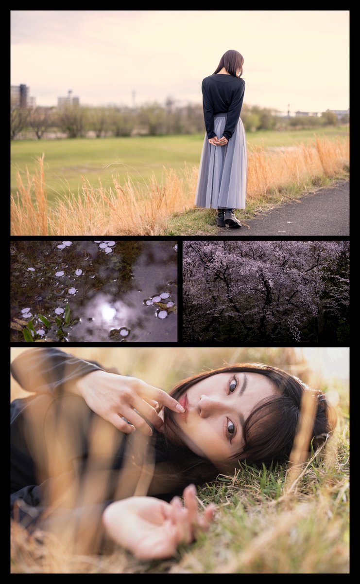 title: 春愁
伸哉と写真部屋の４月写真講評会に提出し修正
気に入った写真を組むのでは無くどうすれば伝わるか？
見る人に考えさせる構成になっているか？
model: ゆなしー
#伸哉と写真部屋