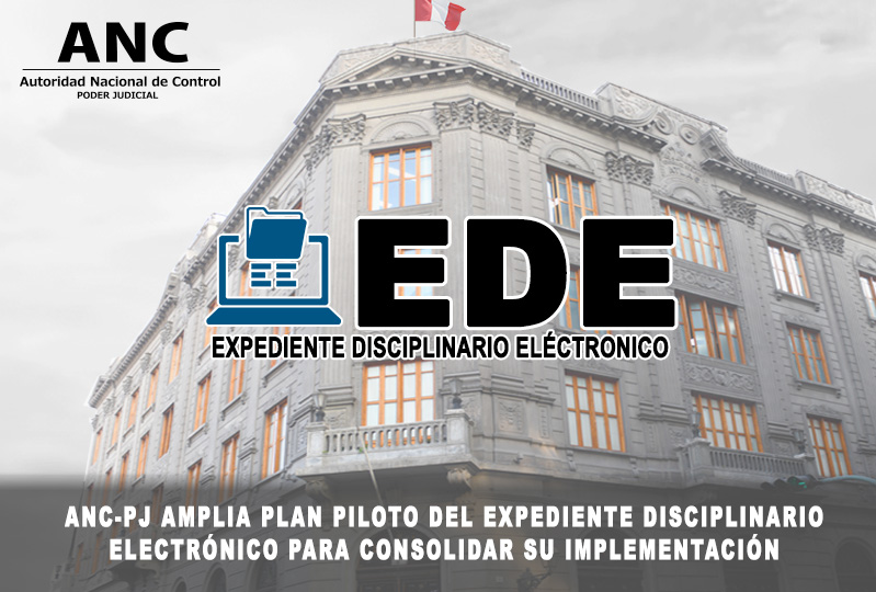 ANC_PJ_Oficial's tweet image. La #ANCPJ amplía el plan piloto del Expediente Disciplinario Electrónico #EDE.
Desde agosto de 2026, los expedientes disciplinarios en la sede central serán 100% digitales.

#TransformaciónDigital #ANCPJ #PoderJudicial

Leer:  acortar.link/FkpTyl