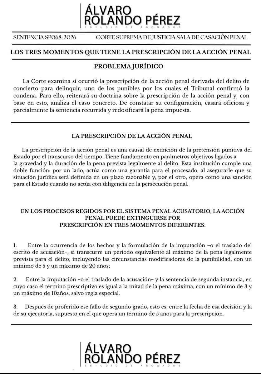 Álvaro Rolando Pérez |• Estudio De Abogados tweet media