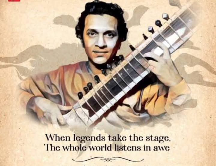 এ রবিও কবি, তবে তাঁর কাব্য সুরে বোনা!সুরের শঙ্কর ,আজ ৭ এপ্রিল পন্ডিত রবিশঙ্করের জন্মবার্ষিকী। 🙏🙏🙏🙏

Pranam to my Dada Guru Bharat Ratna Pandit Ravi Shankar Ji on his birthday 🙏

#bharatratna #ravishankar #tribute